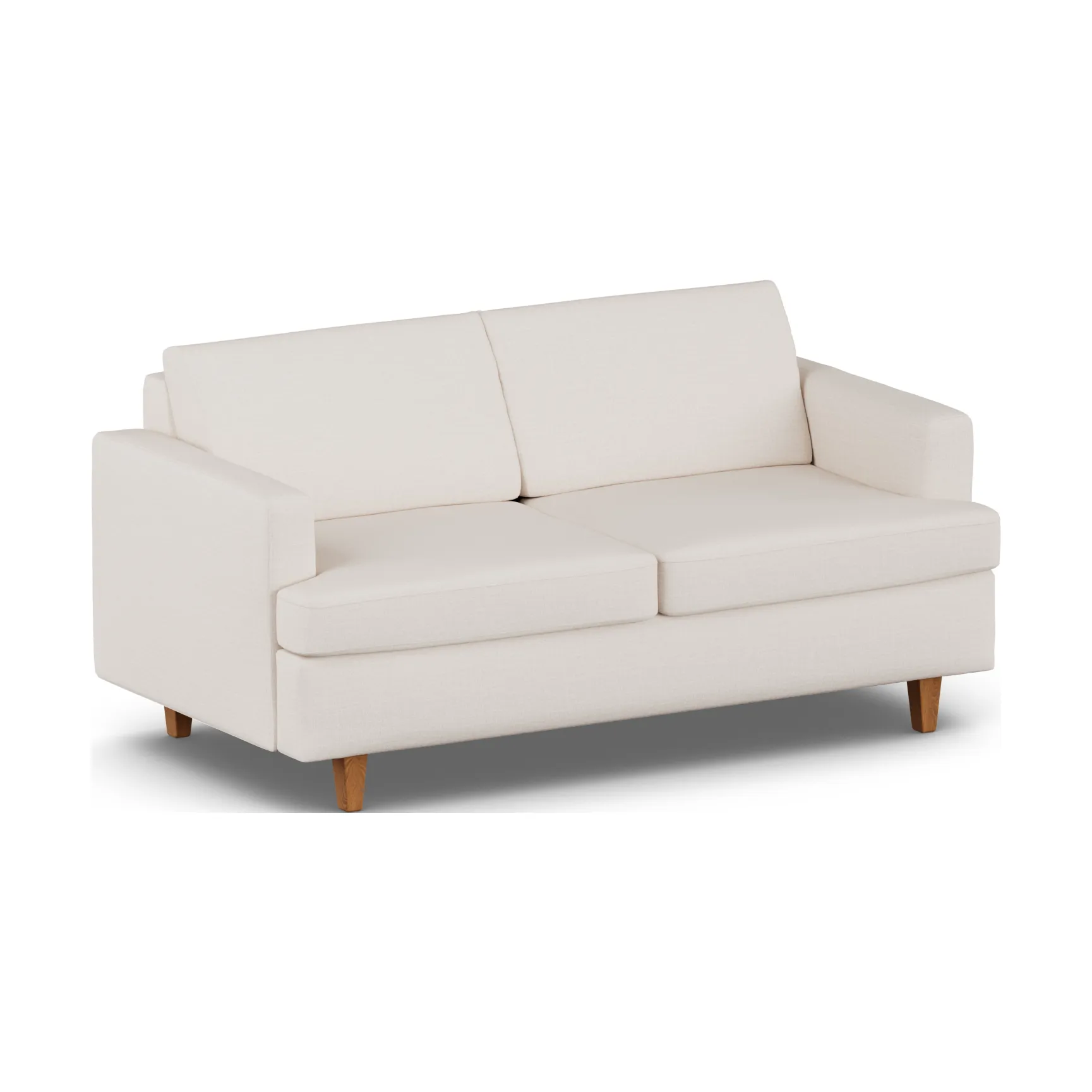 Binga 2,5-seters sovesofa, Same Off White 6671-eikebeiset ask 1898