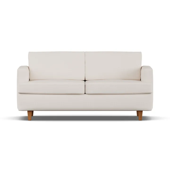 Binga 2,5-seters sovesofa - Same Off White 6671-mørkbeiset ask - 1898