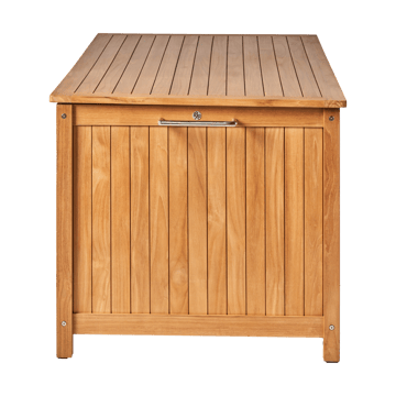 Bjärknäs putekasse med hjul L 180x85x75 cm - Teak - 1898