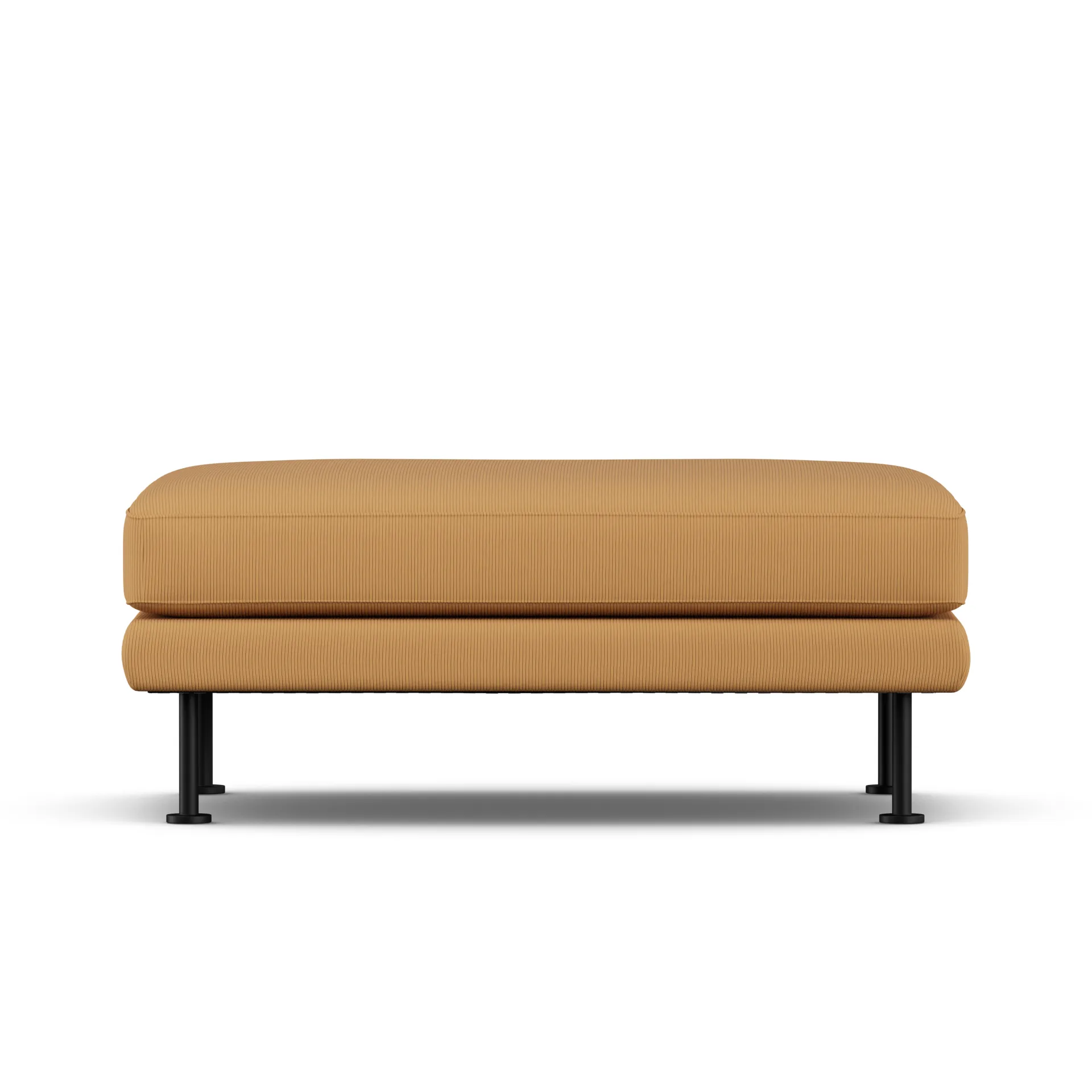 Bredhult fotskammel, Jump Honey 1959-svart stål 1898