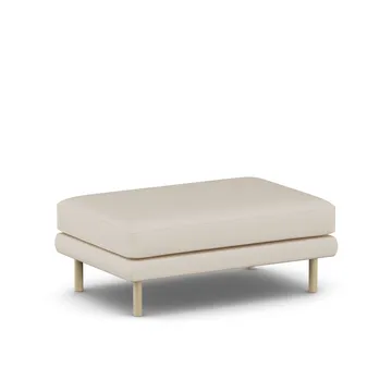 Bredhult fotskammel - Same Beige 6670-hvitoljet eik - 1898