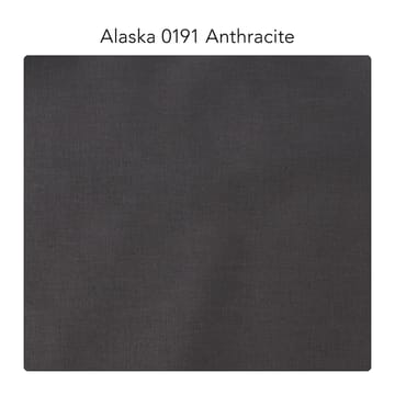 Bredhult modulsofa, A2 - tekstil alaska 0191 anthracite, sorte stålben - 1898