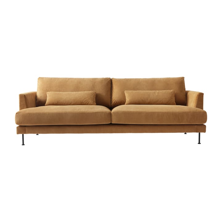 Bredhult sofa 3-seter metallben - Jump 1959 Honey - 1898