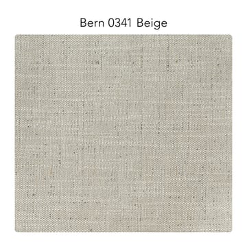 Bredhult sofa - 3-seter tekstil bern 0341 beige, sorte stålben - 1898