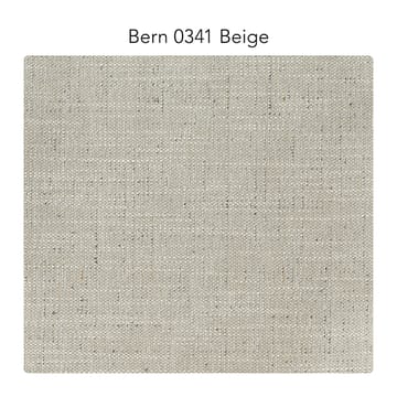 Bredhult sofa - 3-seter tekstil bern 0341 beige, sorte stålben - 1898
