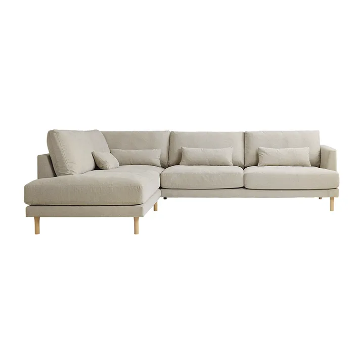 Bredhult sofa - Bern 0341 Bøk - 1898