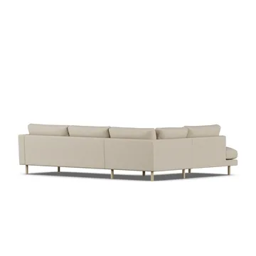 Bredhult sofa - Bern Beige 0341-hvitoljet eik, 3-seters A2 - 1898