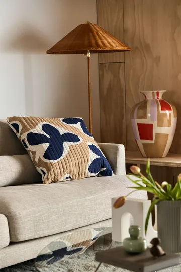 Bredhult sofa - Bern Beige 0341-hvitoljet eik, 3-seters - 1898