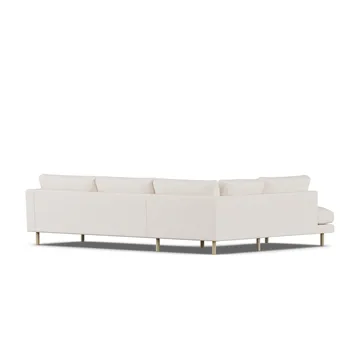 Bredhult sofa - Caleido Beige 9600-hvitoljet eik, 3-seters A2 - 1898