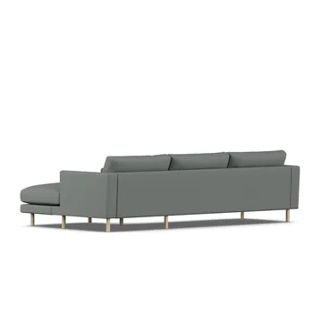 Bredhult sofa - Caleido Grey 1240-hvitoljet eik, 2,5-seters C1 - 1898