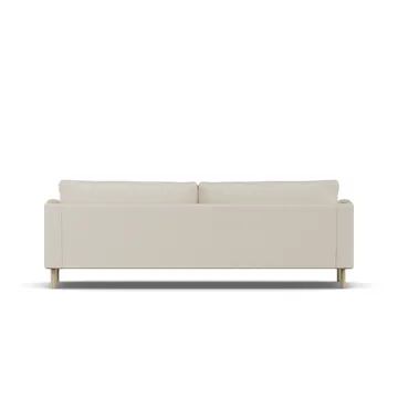 Bredhult sofa - Jump Beige 1956-hvitoljet eik, 3-seters - 1898
