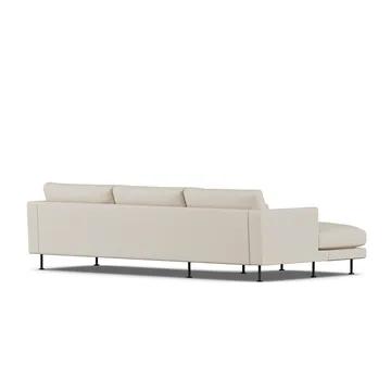 Bredhult sofa - Jump Beige 1956-svart stål, 2,5-seters C2 - 1898