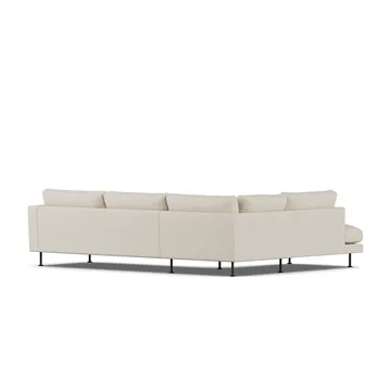 Bredhult sofa - Jump Beige 1956-svart stål, 3-seters A2 - 1898