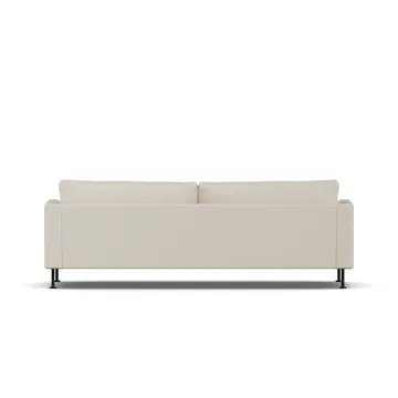 Bredhult sofa - Jump Beige 1956-svart stål, 3-seters - 1898