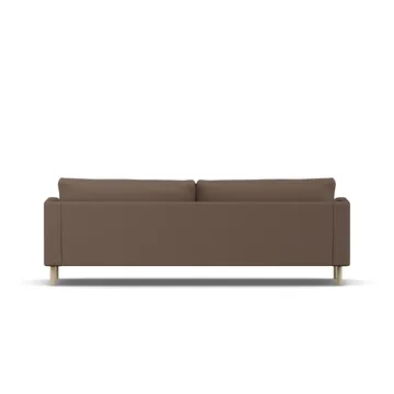 Bredhult sofa - Jump Brown 1955-hvitoljet eik, 3-seters - 1898