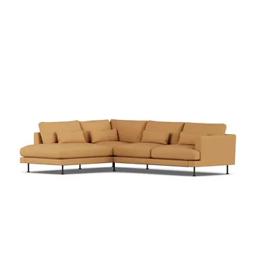 Bredhult sofa - Jump Honey 1959-svart stål, 3-seters A2 - 1898