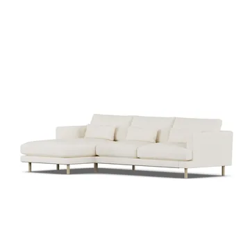 Bredhult sofa - Jump Off White 1954-hvitoljet eik, 2,5-seters C2 - 1898