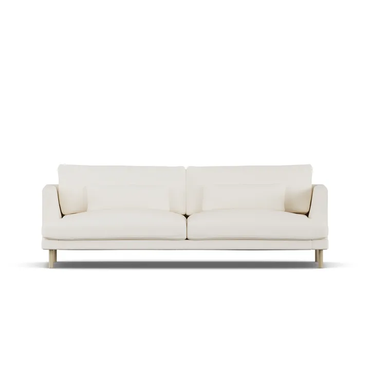Bredhult sofa - Jump Off White 1954-hvitoljet eik, 3-seters - 1898