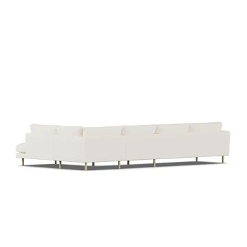 Bredhult sofa - Jump Off White 1954-hvitoljet eik, 4-seters B1 - 1898