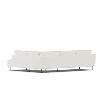 Bredhult sofa - Jump Off White 1954-svart stål, 3-seters A1 - 1898