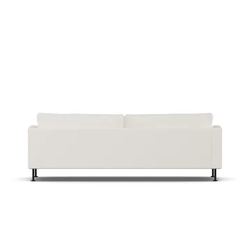 Bredhult sofa - Jump Off White 1954-svart stål, 3-seters - 1898