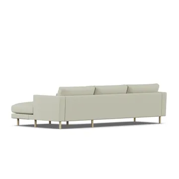 Bredhult sofa - Luiza Beige 3981-hvitoljet eik, 2,5-seters C1 - 1898