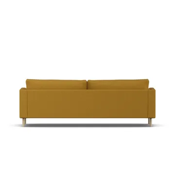 Bredhult sofa - Luiza Mustard 3972-hvitoljet eik, 3-seters - 1898