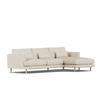 Bredhult sofa - Same Beige 6670-hvitoljet eik, 2,5-seters C1 - 1898