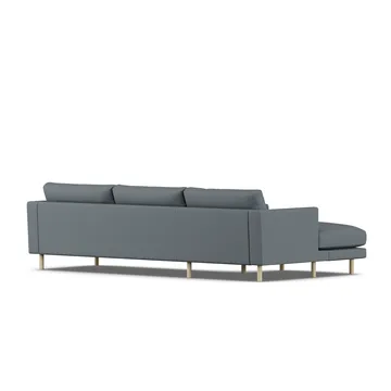 Bredhult sofa - Same Blue 6678-hvitoljet eik, 2,5-seters C2 - 1898