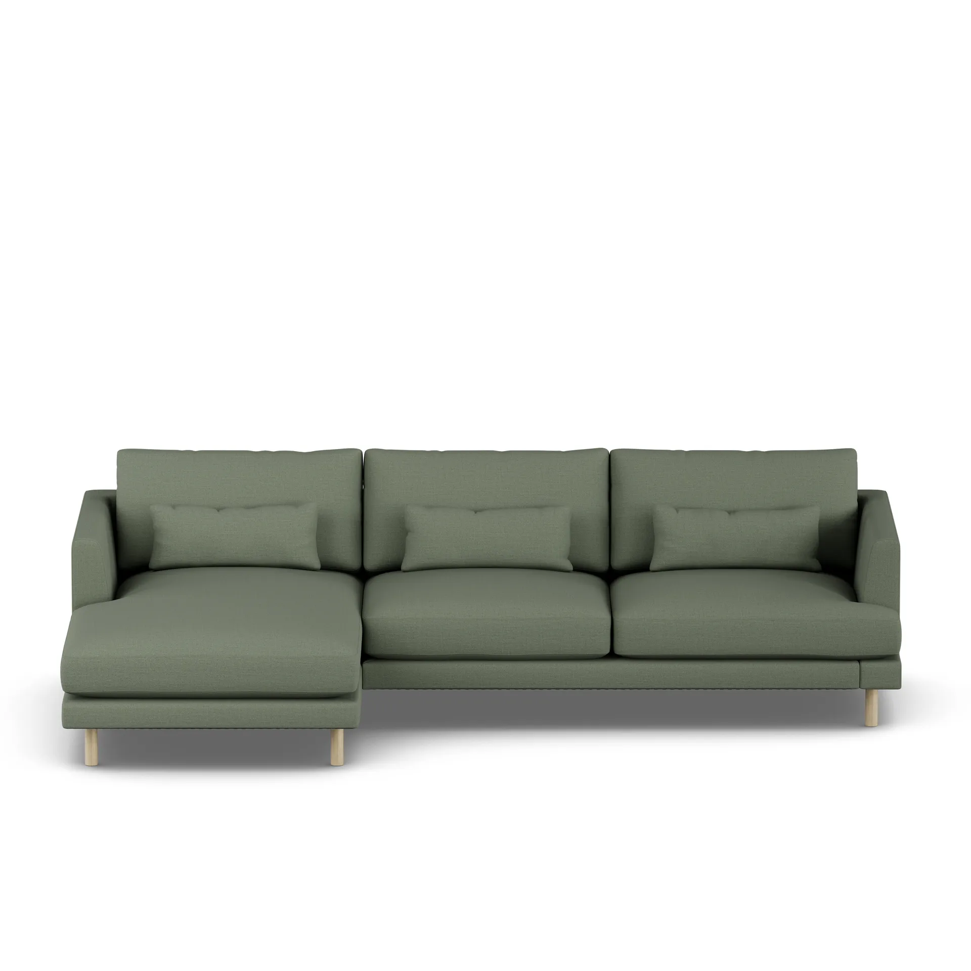 Bredhult sofa, Same Forest 6677-hvitoljet eik, 2,5-seters C2 1898