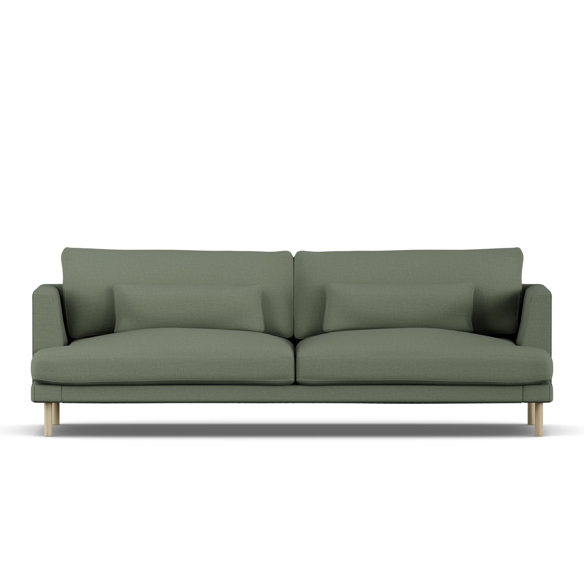 Bredhult sofa, Same Forest 6677-hvitoljet eik, 3-seters 1898