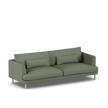 Bredhult sofa - Same Forest 6677-hvitoljet eik, 3-seters - 1898