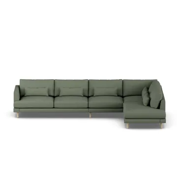 Bredhult sofa - Same Forest 6677-hvitoljet eik, 4-seters B1 - 1898