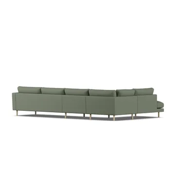 Bredhult sofa - Same Forest 6677-hvitoljet eik, 4-seters B2 - 1898