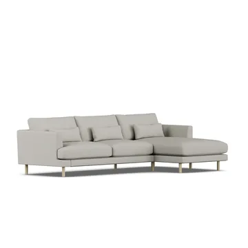 Bredhult sofa - Same Grey 6673-hvitoljet eik, 2,5-seters C1 - 1898