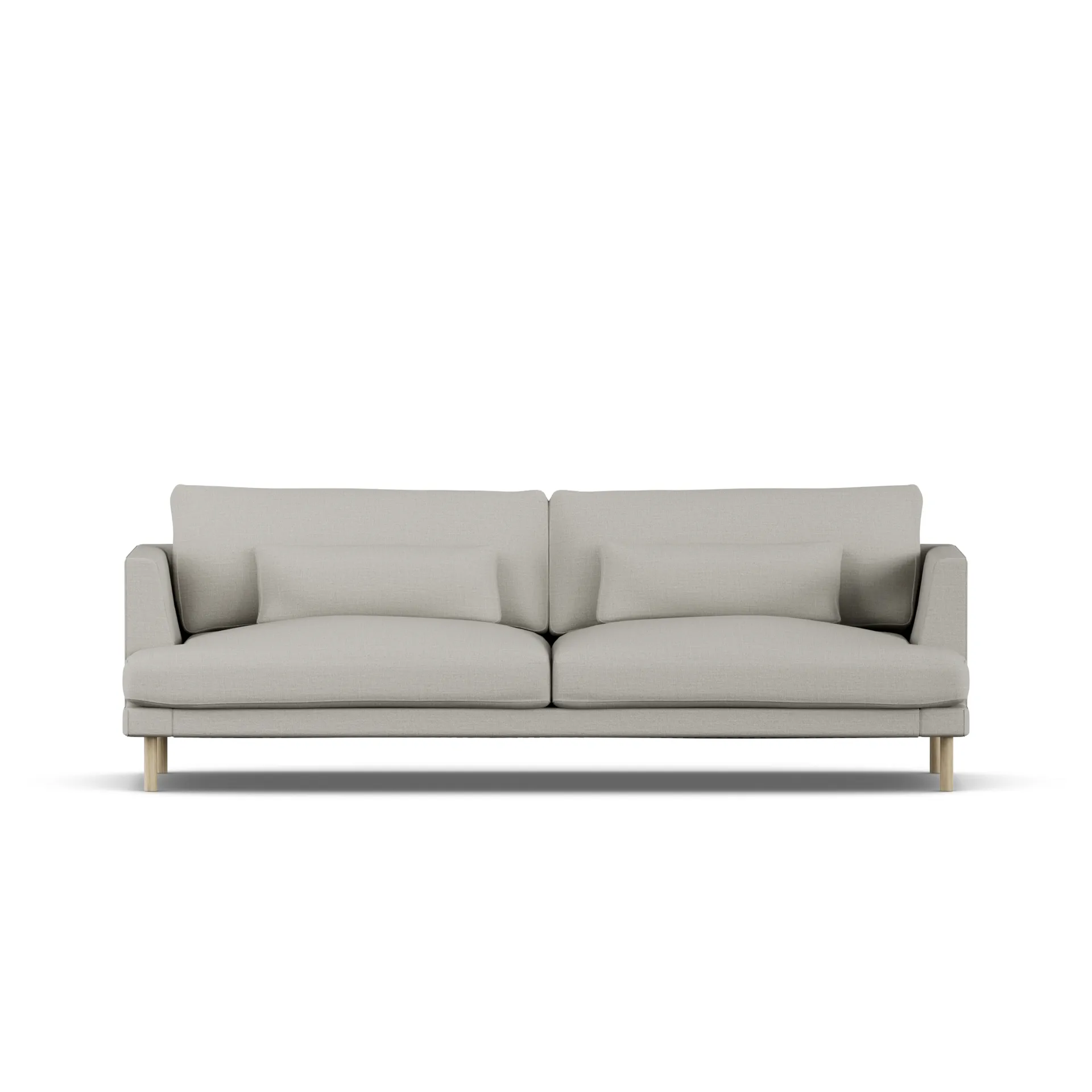 Bredhult sofa, Same Grey 6673-hvitoljet eik, 3-seters 1898