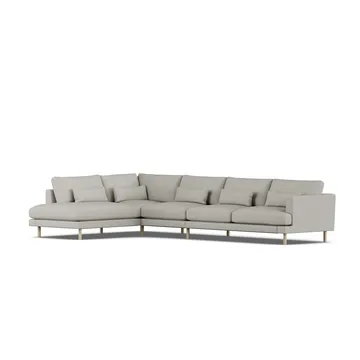Bredhult sofa - Same Grey 6673-hvitoljet eik, 4-seters B2 - 1898