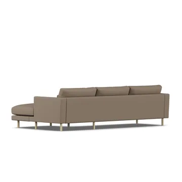 Bredhult sofa - Same Mole 6674-hvitoljet eik, 2,5-seters C1 - 1898