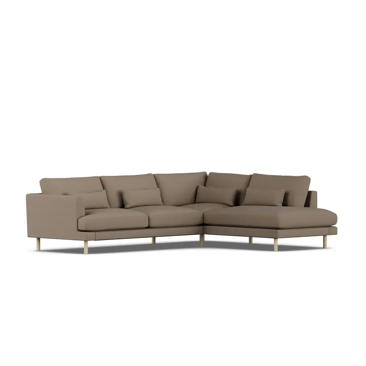 Bredhult sofa - Same Mole 6674-hvitoljet eik, 3-seters A1 - 1898