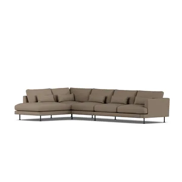 Bredhult sofa - Same Mole 6674-svart stål, 4-seters B2 - 1898