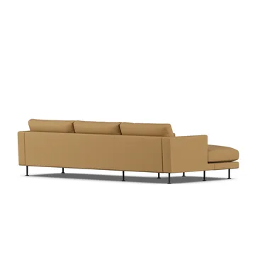 Bredhult sofa - Same Ochre 6676-svart stål, 2,5-seters C2 - 1898
