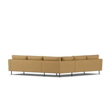 Bredhult sofa - Same Ochre 6676-svart stål, hjørnesofa F - 1898