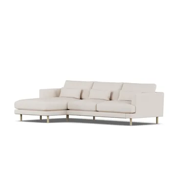 Bredhult sofa - Same Off White 6671-hvitoljet eik, 2,5-seters C2 - 1898