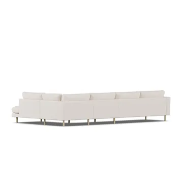 Bredhult sofa - Same Off White 6671-hvitoljet eik, 4-seters B1 - 1898