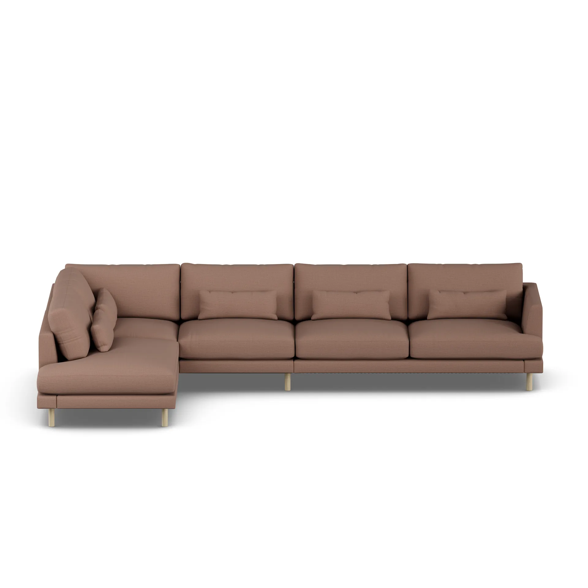 Bredhult sofa, Same Rust 6675-hvitoljet eik, 4-seters B2 1898