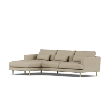 Bredhult sofa - Same Sand 6672-hvitoljet eik, 2,5-seters C2 - 1898