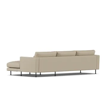 Bredhult sofa - Same Sand 6672-svart stål, 2,5-seters C1 - 1898