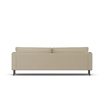 Bredhult sofa - Same Sand 6672-svart stål, 3-seters - 1898