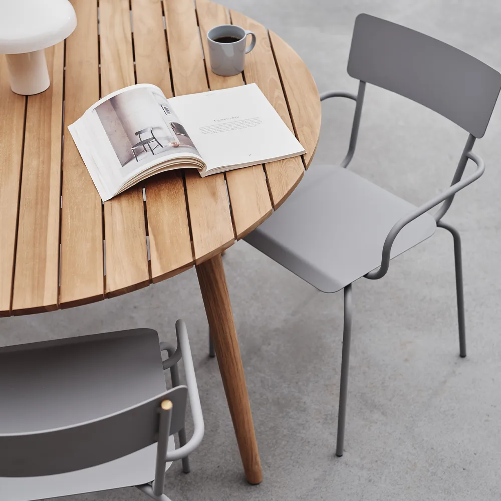 Cosenza spisebord, Teak, rundt 1898