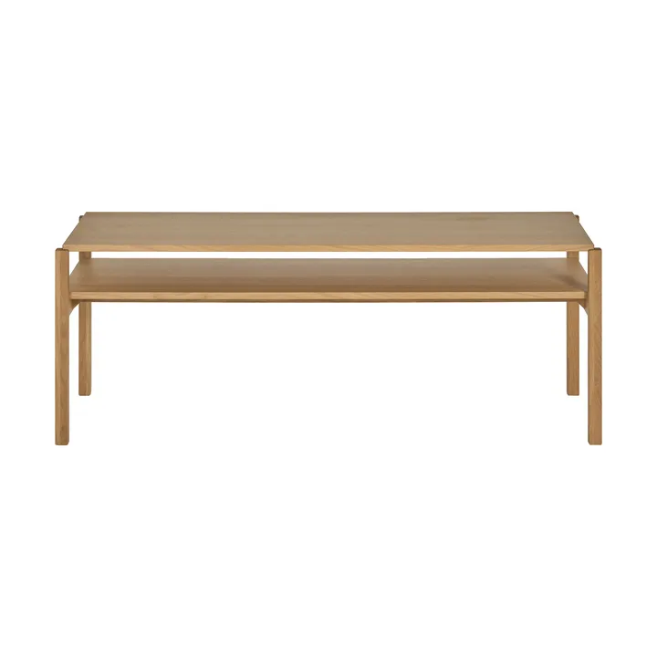 Lid sofabord - Hvitpigmentert eik, 125×50 cm - 1898